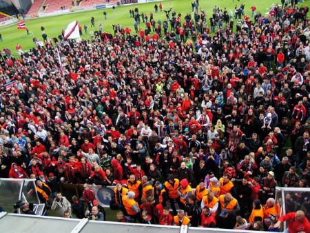 oslavy postupu do 2. ligy